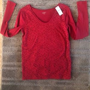 Loft long sleeve top